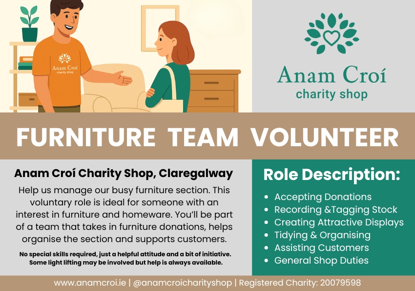 Furniture Team Volunteer