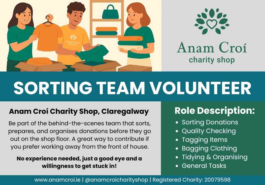 Sorting Team Volunteer