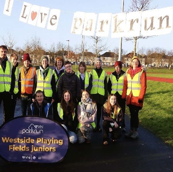 Junior parkrun volunteer
