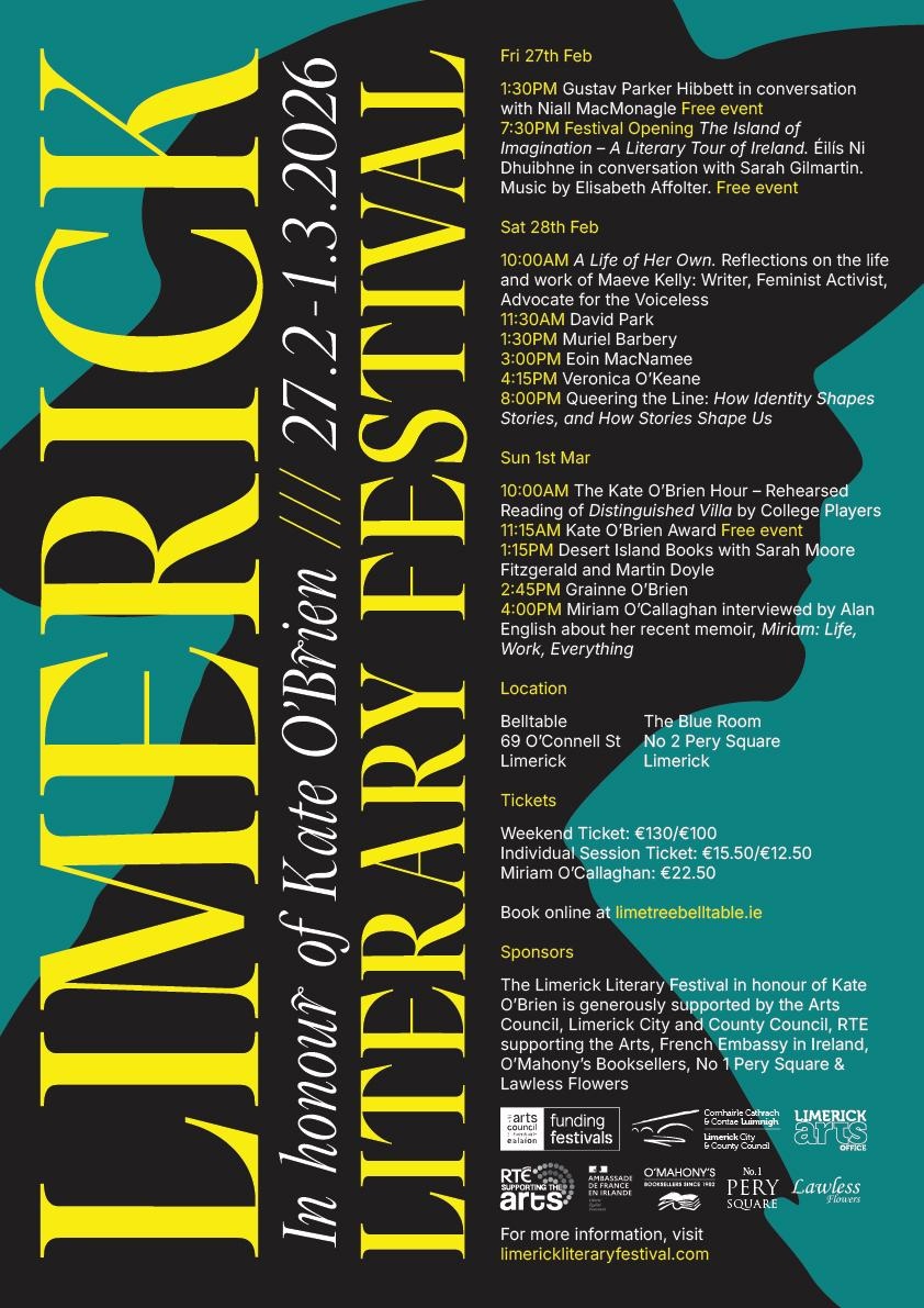 Limerick Literary FESTIVAL 2026